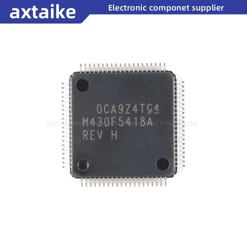 

MSP430F5418AIPNR MSP430F5418 M430F5418A LQFP-80 16-bit Microcontrollers - MCU 16Bit Ultra-Low-Pwr Microcontroller