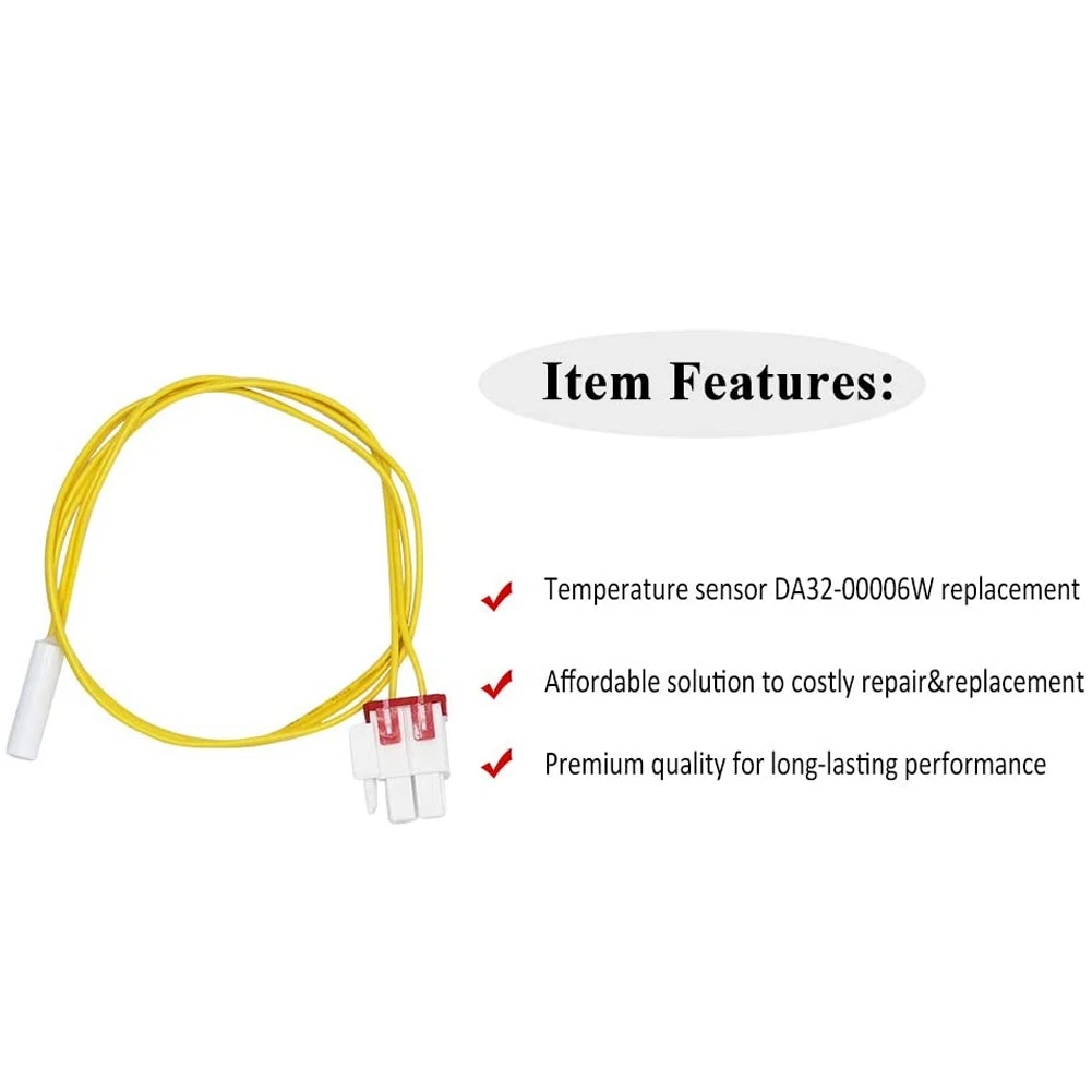 4Pcs DA32-00006W Refrigerator Defrost Temperature Sensor Replacement Thermostat for Samsung AP41336842 DA32-10105R images - 6