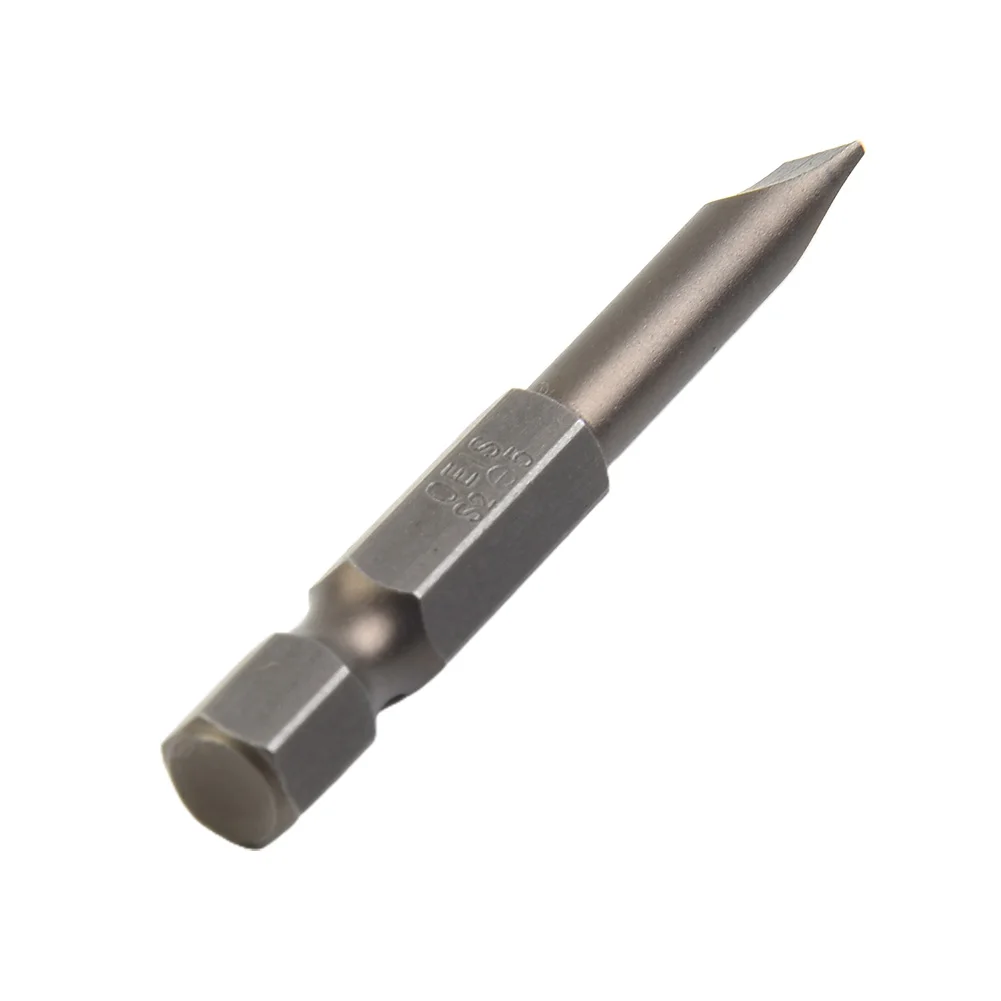 

Nutdrivers Screwdriver Bit 2.0 2.5 3.0 4.0 5.0 50mm 6.35mm Shank Alloy Steel Flat Head Screwdriver Bit Hand Tools