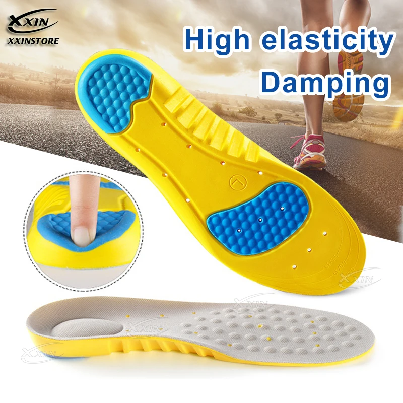 【Xxin】 Branț sport cu gel de silicon Suport pentru arc Pantofi Branț Absorbție șoc Dimensiune 34-45_voghion.com