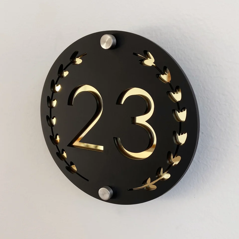 Targa In Ceramica Mattonella Personalizzato - Numero Civico - Targa Villa - Foto 9