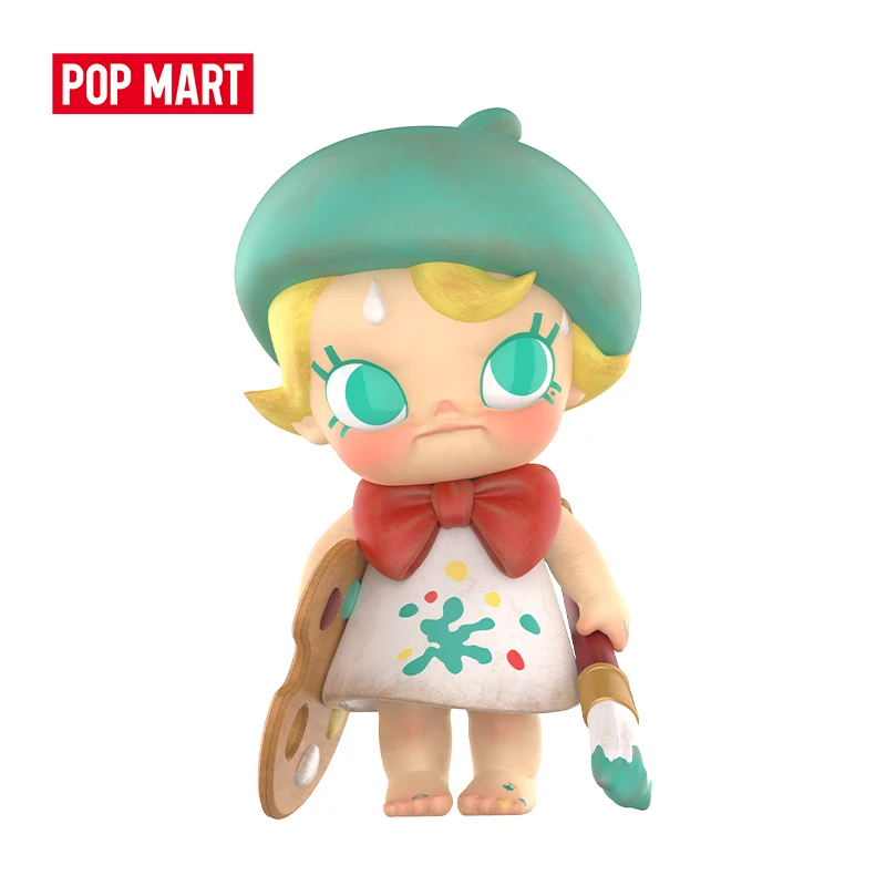 POP MART Baby Molly Future Painter Figurine - AliExpress