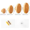Wood Round Coat Hook Wall Simplicity Clothes Rack Bag Key Holder Kitchen Gadgets Bathroom Accessories Home Storage Organization 6