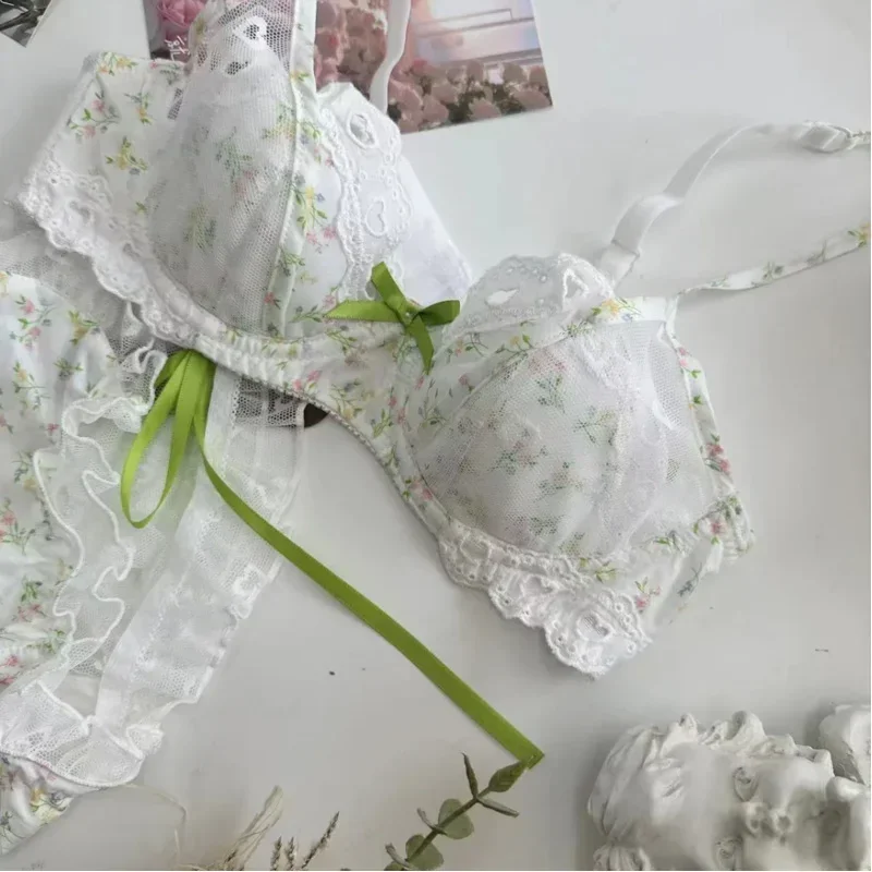 French girl's sexy floral print pure desire 2025 n...