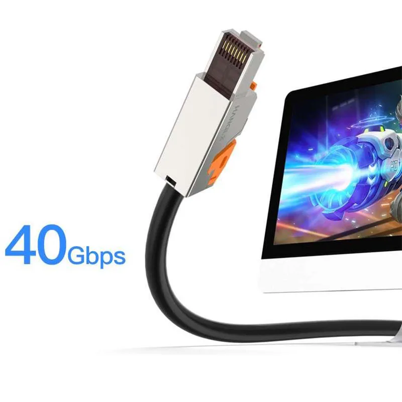 موصلات RJ45 Cat8 Cat7 Cat6A أداة معدنية مجانية سهل...