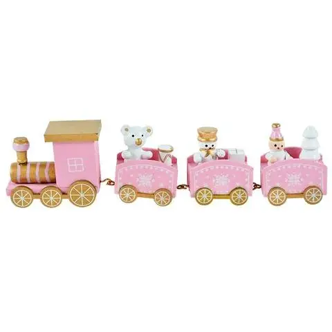 

Wooden Train Ornaments Christmas Decorations Merry Christmas For Home Table 2021 Noel Navidad Xmas Kids Gift Toy New Year 2022