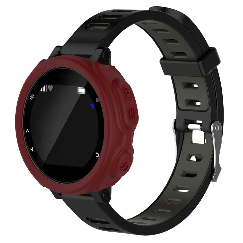 Watch Screen Protector Case Watch Cover Watch Protective Case Watch Case Watch Protective Cover TPU Protective Case For Garmin Smartwatch 235 735