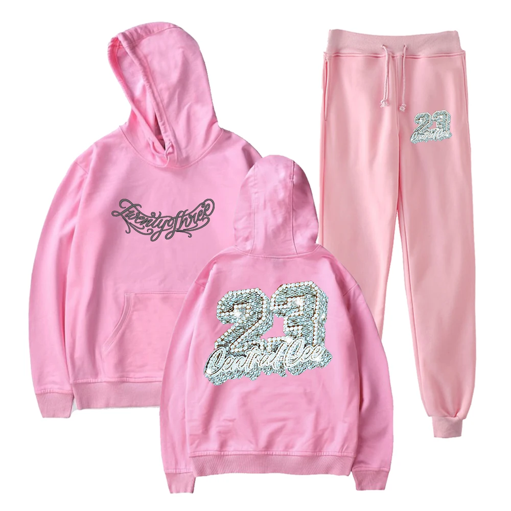 Central Cee 23 Graphic 2024 World Tour Hoodie Jogger Pants