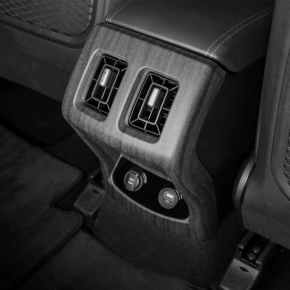 기아 쏘렌토 MQ4 2021-2023 LHD/RHD 리어 암레스트 박스 안티킥 커버 에어벤트 아울렛 프레임 트림 자동차 인테리어 액세서리