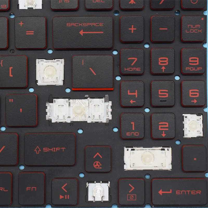 MSI 카타나 교체용 키캡 힌지, 키캡 힌지, GF66 GF76 GL76 GL66 11SC 11UC 11UD 11UE 12UD MS-1582 MS-1581 MS-1583 키보드