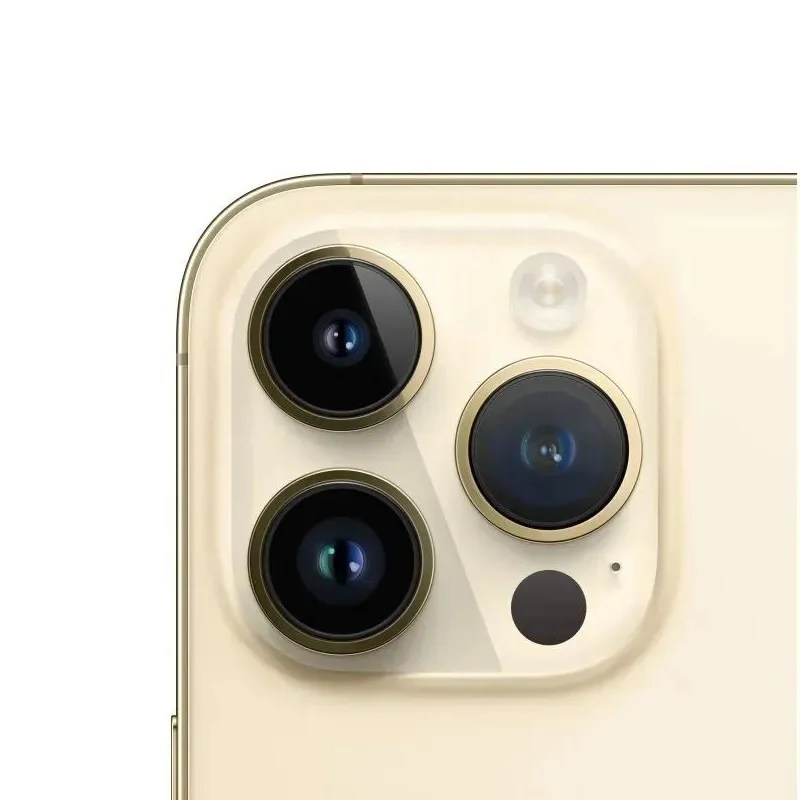 Official Certificated,Original Apple Iphone 14 Pro 6.1" Display 48MP Camera Dual SIM 3200mAh Battery Gold (Renewed Premium)