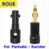ROUE for Karcher Parkside High Pressure Washer Nozzle Adapter for Converting between Karcher Lavor Parkside CarWasher Accessory 1