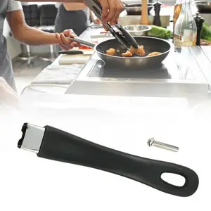 1pc Pot Handle, Universal Replacement Pot Cookware Handle With Screw Long  Handle Grip, Dismountable Pan Anti Scalding Bakelite Grip Pan Handle,  Kitchen Replacement, Shop On Temu And Start Saving