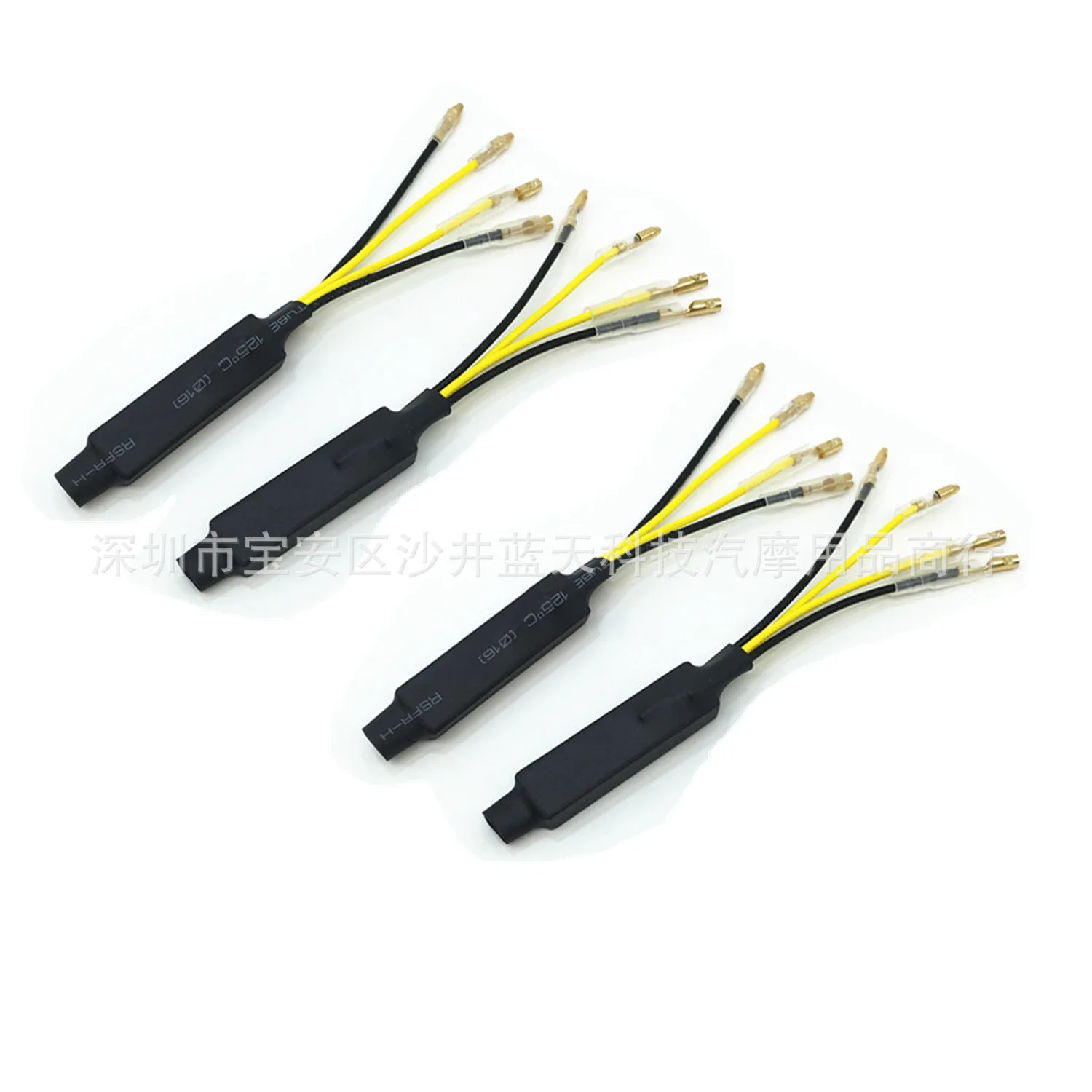 4 Pack Motorcycle LED Signal Turn Signal Decoder Single Resistor