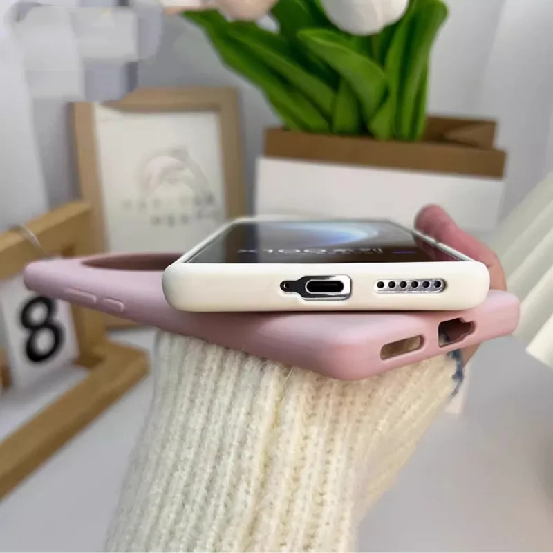 Luxury Colorful Shockproof Silicone Back Case - Smooth, Soft, and Durable Cover