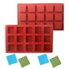 SHENHONG Square or Round Shape Silicone Cake Molds Chocolate Mold Handmade Soap Mould Dessert Baking Tools Kitchen Supplies 3