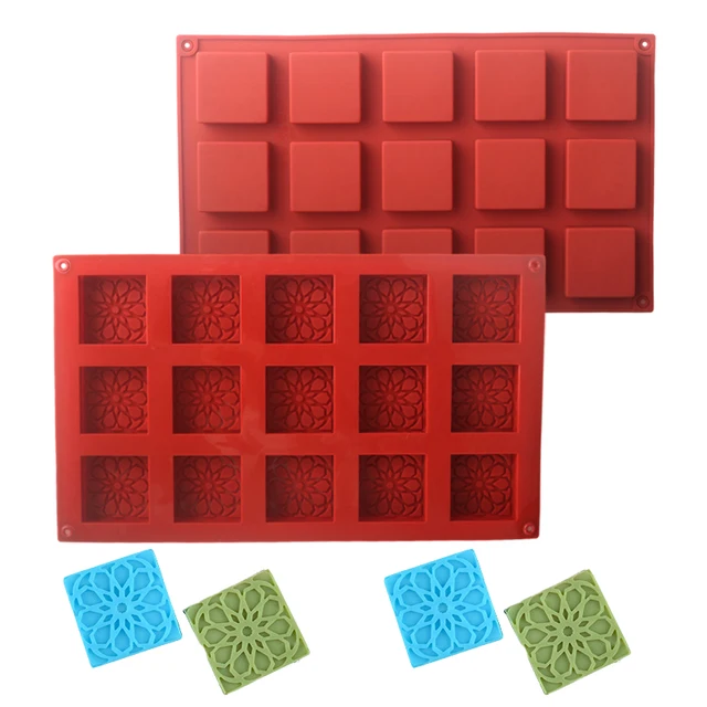 SHENHONG Square or Round Shape Silicone Cake Molds Chocolate Mold Handmade Soap Mould Dessert Baking Tools Kitchen Supplies 3