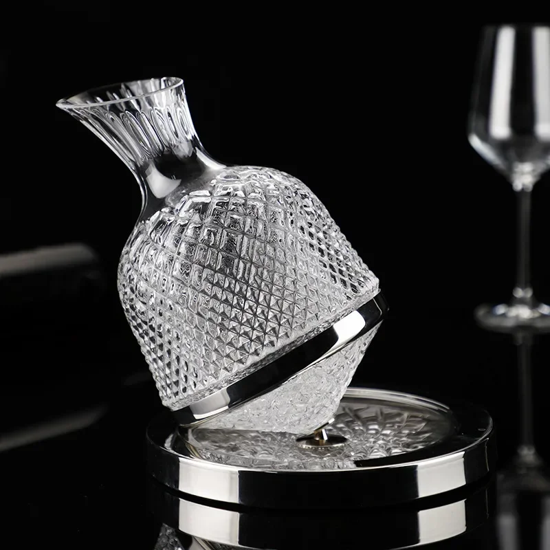 

Red Crystal Decanter Dispensereuropean Personality Wine Jug High-grade Household Set Glass