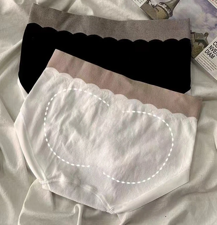 6 pezzi di biancheria intima da donna comoda, alla moda, senza cuciture, ad alta elasticità e a vita alta (adatta alle taglie S-XL) - immagine 6