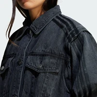 Adidas véritable original veste en jean à manches détachables pour femme JY8882 4