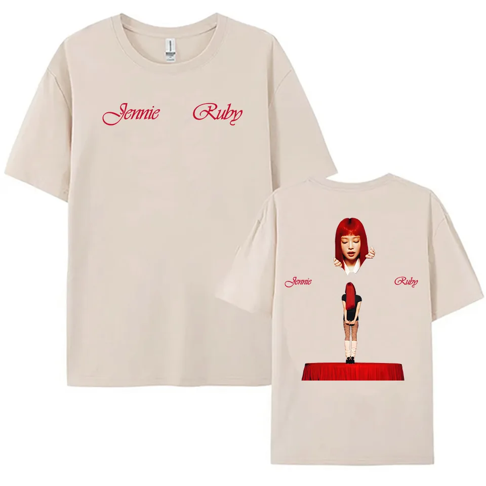 Jennie Ruby The 1st Studio Album Merch Tshirt Kim Mantra By Jennie