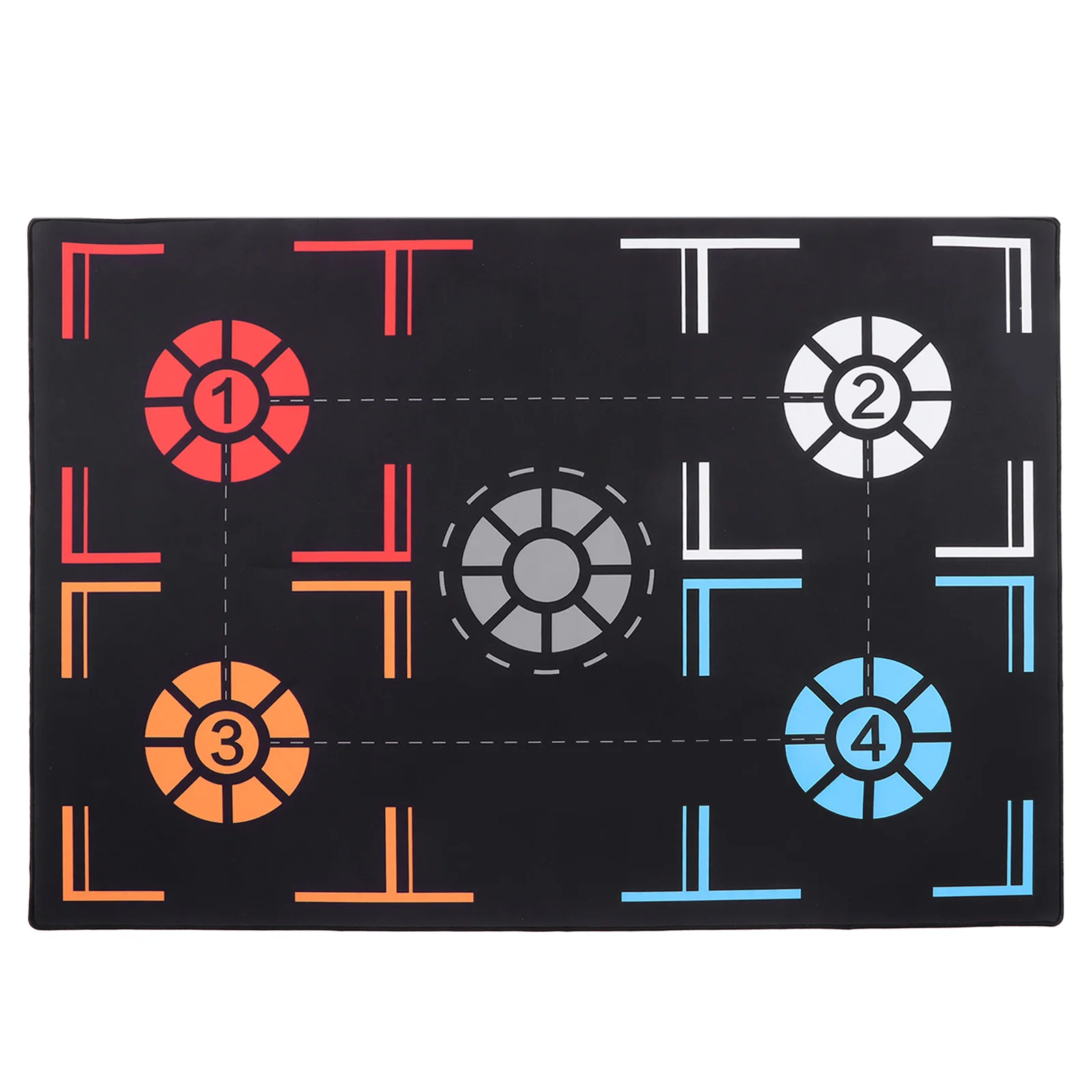 Basketball Train Mat Non Slip Soundproof Material Children Adolescents Indoor Ball Control Training Dribbling Drill For Home Kid