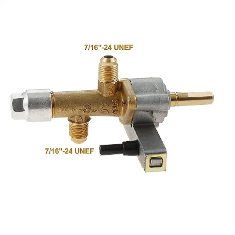 7-16-24-UNEF-Inlet-Outlet-Gas-Safety-Control-Valve-w-Piezo-Push ...