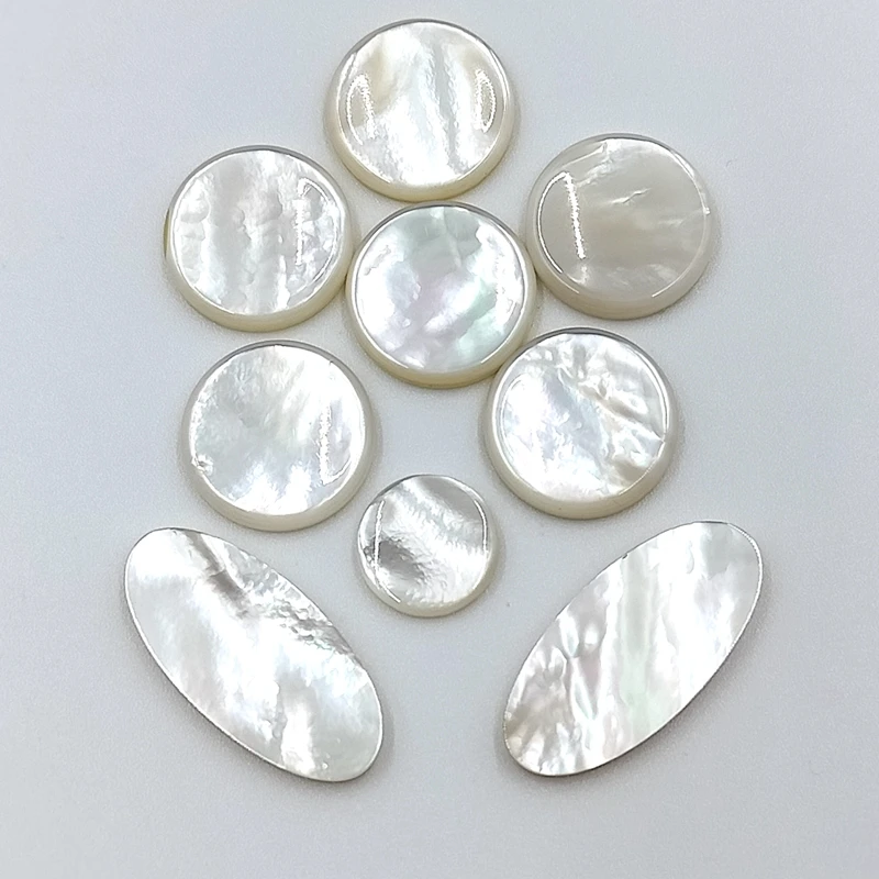 Saxophone Key Buttons Inlays For Alto Tenor Soprano Sax Pearls Key Buttons Inlays Stone/Shell Repair Replacement Parts 1set