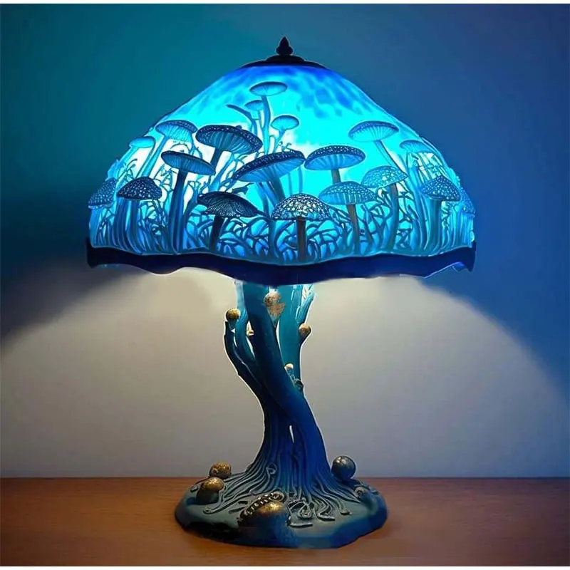 Abstract Mushroom Table Lamp with unique design2