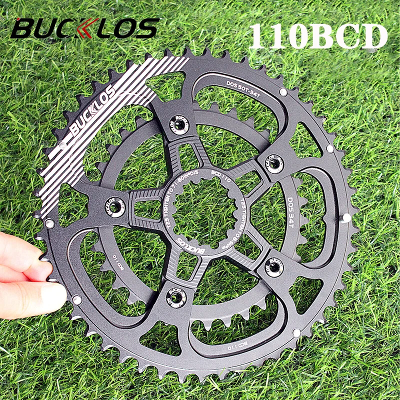 BUCKLOS Rennrad Kettenblatt – 110BCD, 9-11-fach, Doppelkettenblatt, 50/34, 52/36 Oder 53/39T BUCKLOS Rennrad Kettenblatt – 110BCD, 9-11-fach, Doppelkettenblatt, 50/34, 52/36 Oder 53/39T