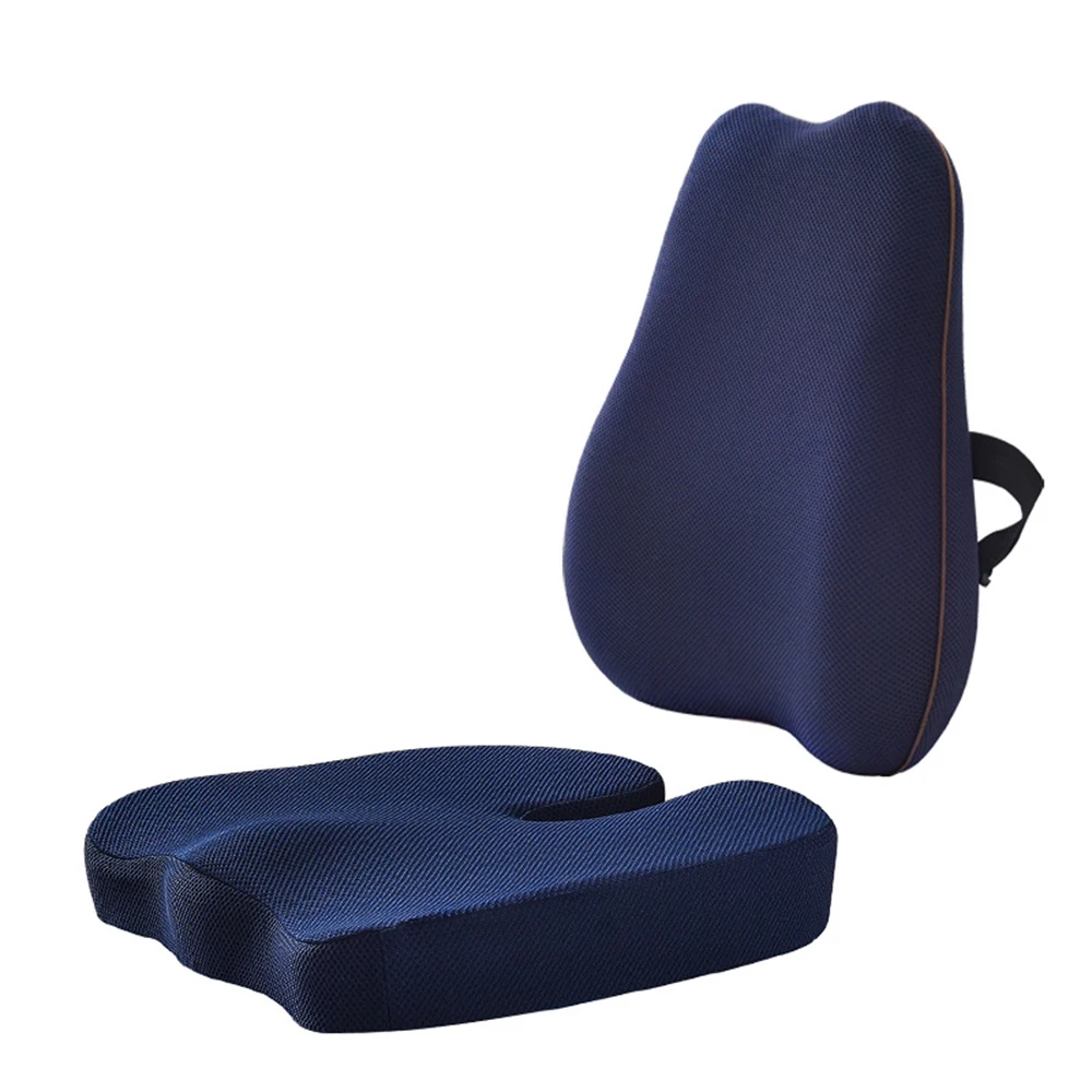 Seat Cushion Lumbar Support Comfort Foam - Car Seat Pillow Back Lumbar  Cushion - Aliexpress