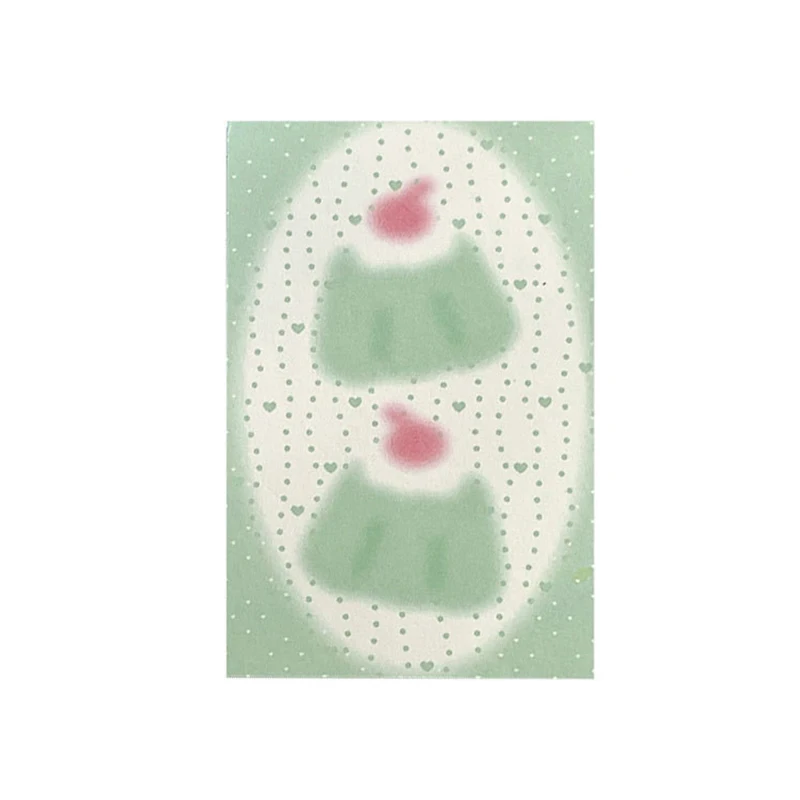 Cartoon Cute Notebook Kawaii Tearable Message Note Pad Portable Non-sticky Notepad Student Stationery Office Supplies 50Sheets