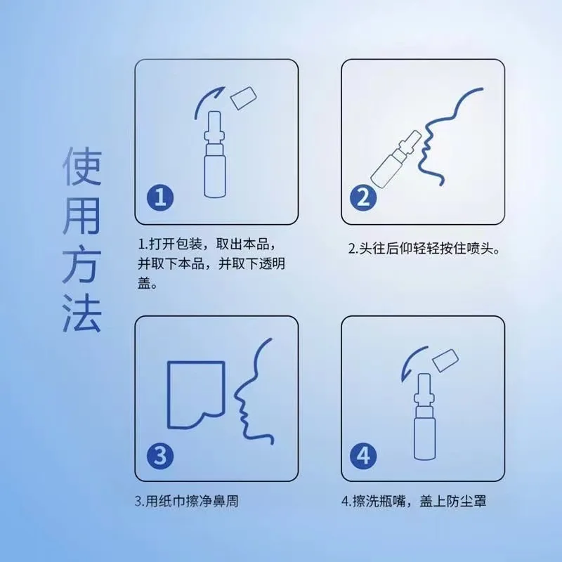 Jinshi Jian Bi Shu Tong Silver Ion Herbal Spray Bi Shu Tong Spray