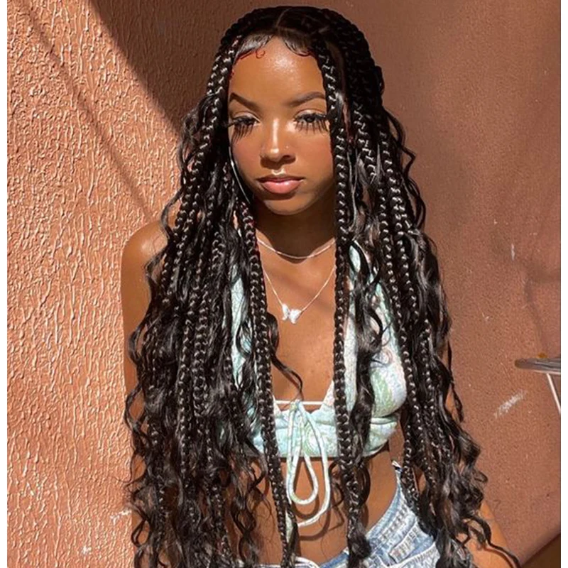 Рисунок 2 - Вьющиеся плетеные волосы насыпью