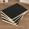 B5 Notebook,Sketchbook 140 Thickened Pages Black Cardboard Cover Blank Inner Pages For Quality Fine Art Painting And Doodle 4