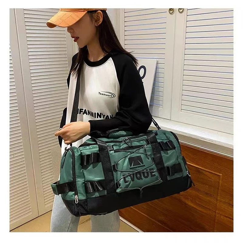 Travel Duffle Backpack Women Large Capacity Tote Gym Fitness Luggage Handbag Training Trekking Shoulder Sports Bag For Men 5