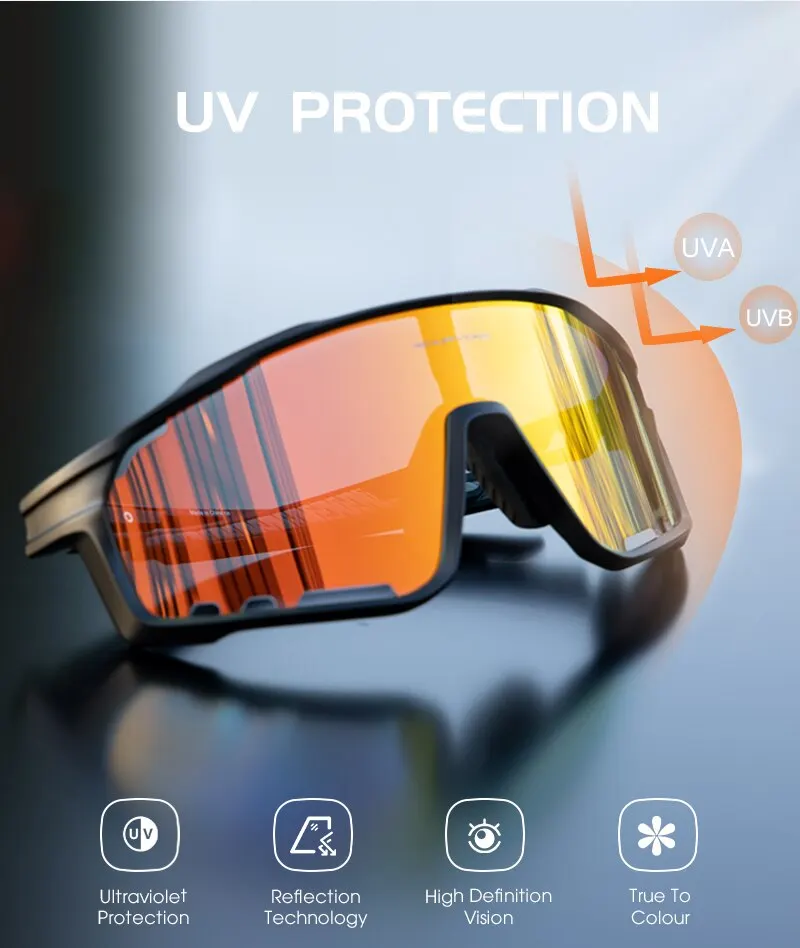 Óculos de sol fotocrômicos KAPOVE para ciclismo, feminino e masculino, MTB, mountain bike, estrada, esportes ao ar livre, bicicleta_voghion.com