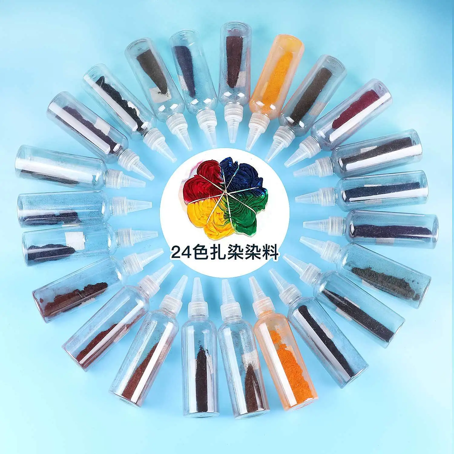 Dye Powder 2g Fabric Dyes Textile Dyeing DIY Garment Tie Dyeing Cotton Nylon Old Clothes Refurbishment Multifunctional Pigment