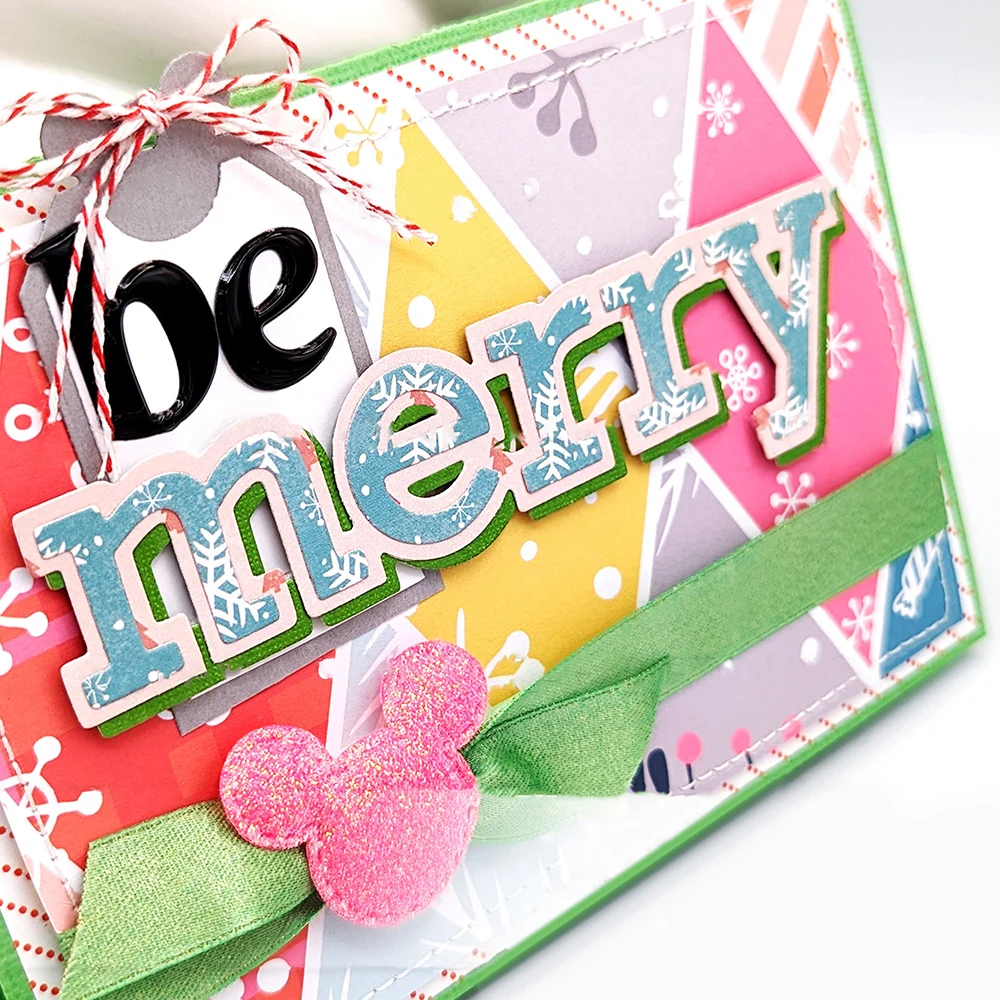 Merry Cup Cutting Dies Christmas Metal Cutting Dies Stencils Die Cut For Diy Scrapbooking Supplies Album Paper Card Embossing