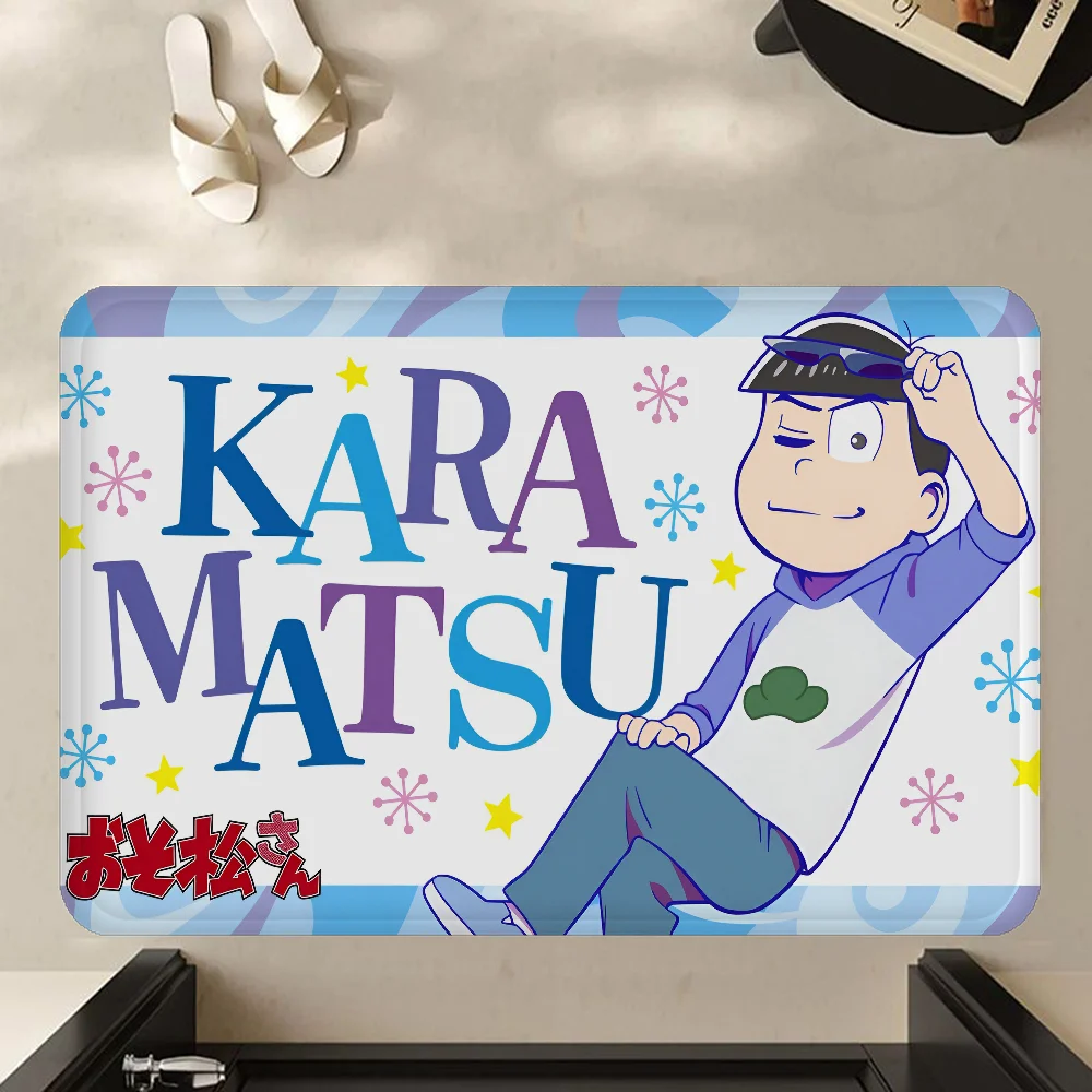 Osomatsu-san Door Mat Nordic Style Bedroom Living Room Doormat Home Balcony Anti-Slip Alfombra 4