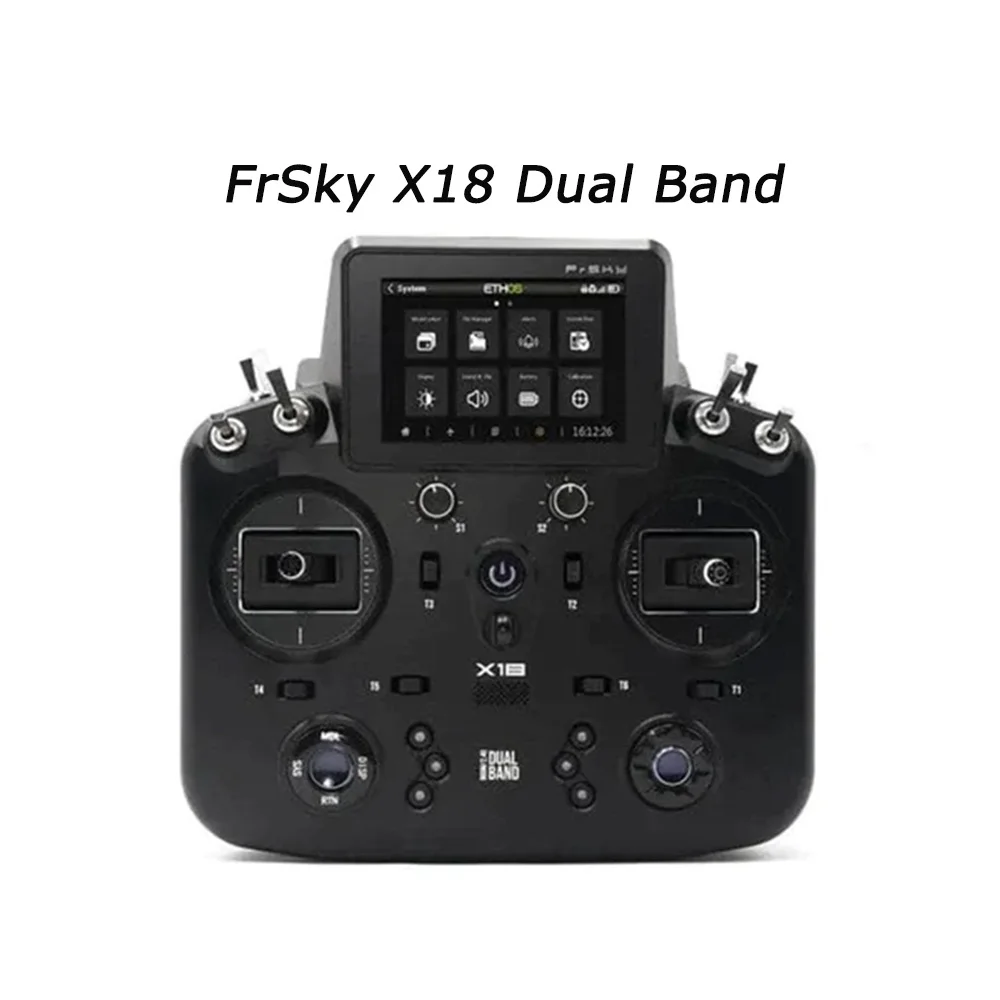 FrSky X18 Dual Band RC Transmitter W/ Battery & Dual Band RX Remote ...
