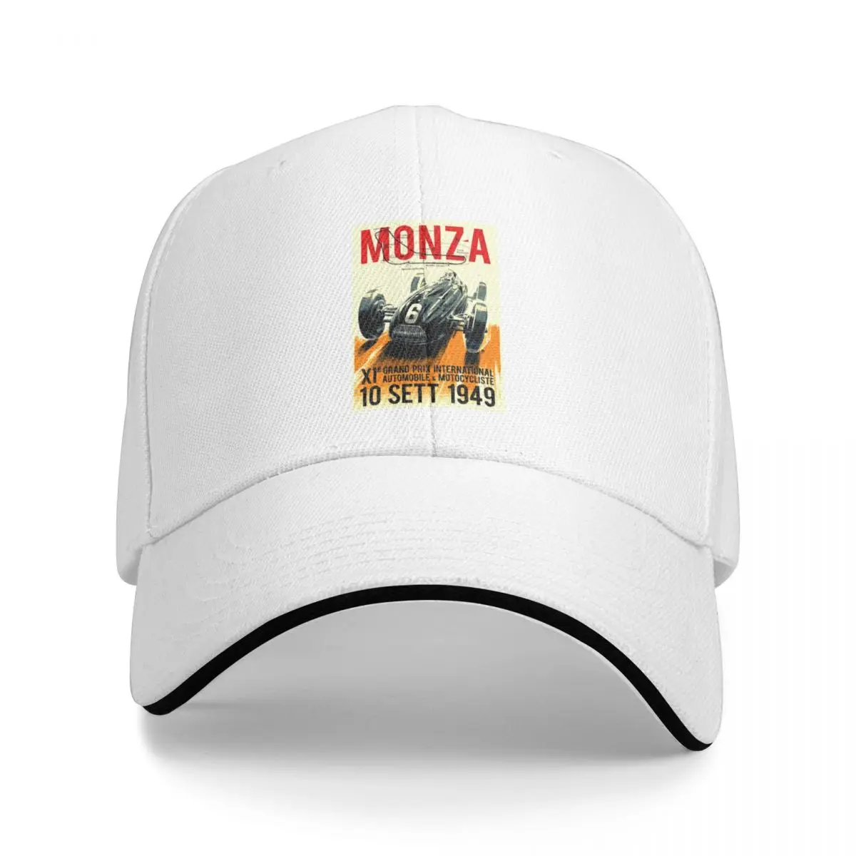 

1949 Monza Grand Prix Cap Baseball Cap vintage luxury brand winter caps for men Women's