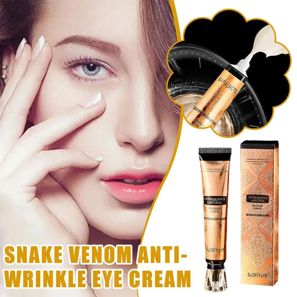 40g Snake Eye Cream Anti Dark Circle Eye Cream Skin Bags Care Eye Hyaluronic Peptide Eye Acid Cream Care Wrinkle Anti O5K9