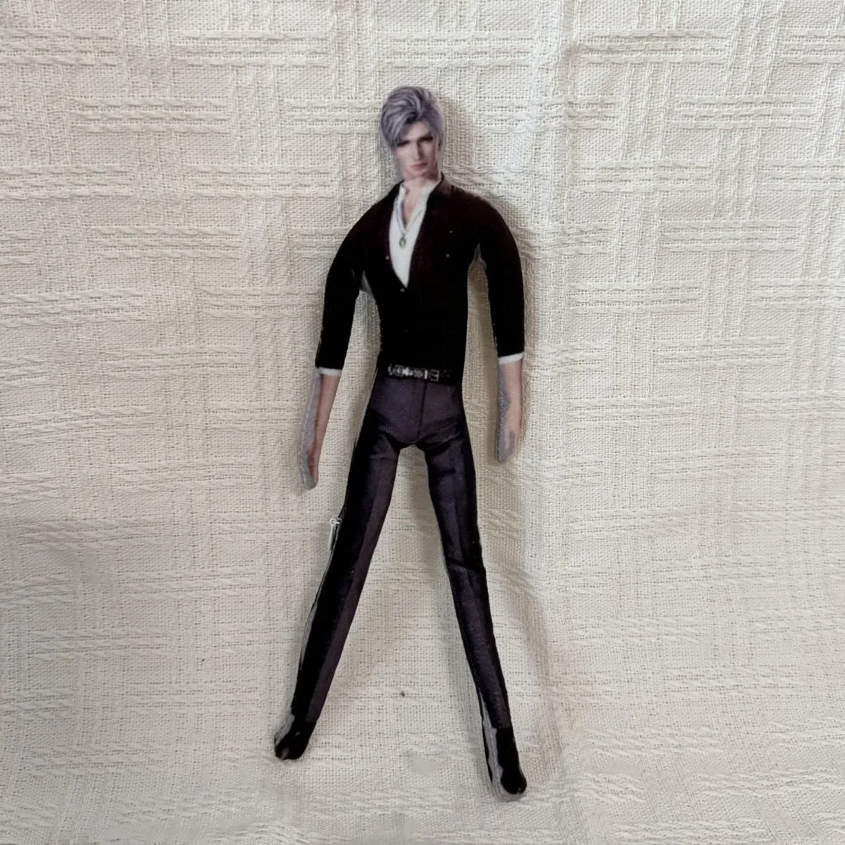 Game Love and Deepspace Sylus Cosplay Plush Dolls Kawaii Zayne Rafayel Funny Body Wire Skeleton Action Stuffed Doll Accessories