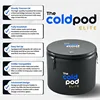 The Cold Pod Ice Bath Tub Elite Lite: XL Cold Plunge Tub 120 Gallon with Rigid Inflatable Walls and Lid for Athletes, Compatible 5