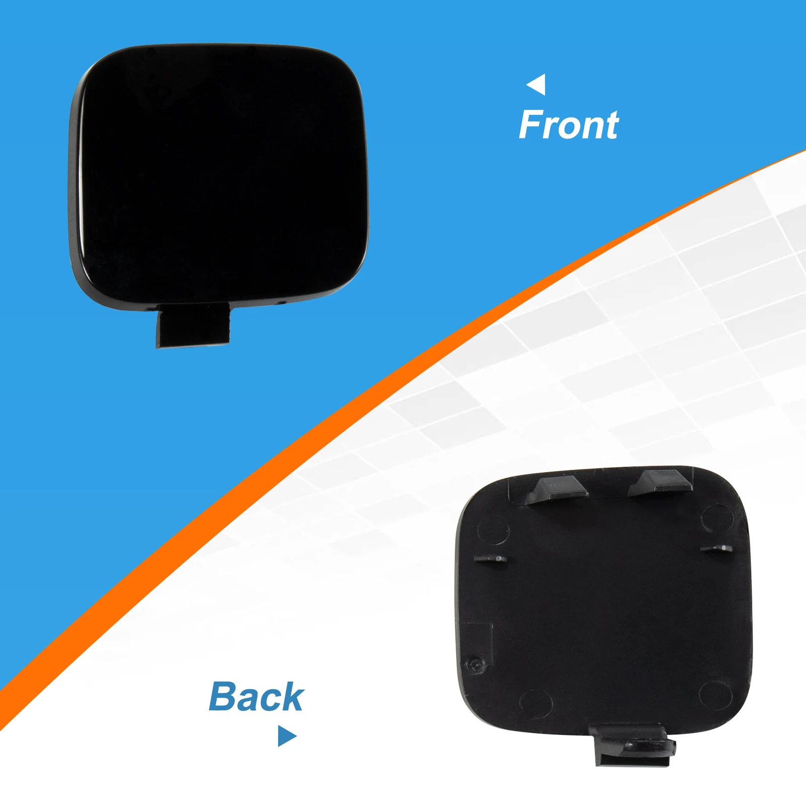 Front Bumper Tow Hook Cover Cap Eye For Volvo S40 2008 2009 2010 2011 39886277 30744906