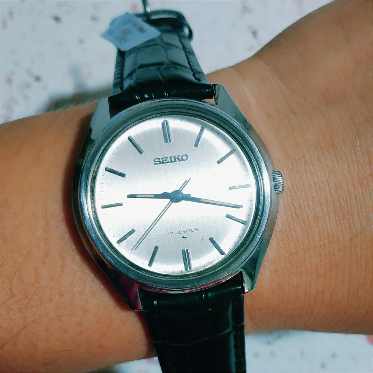 

1980s Grey dial Vintage mechanical manual men's watch Seiko 7000