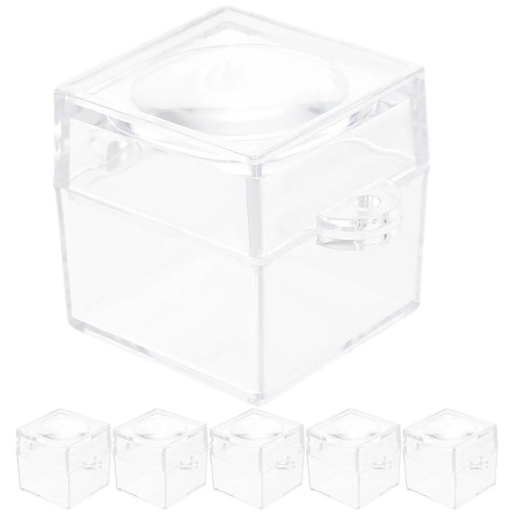 

6 Pcs Insect Magnification Container Magnifying for School Bug Pots Kids Students Magnifier Science Experiment Jar Child