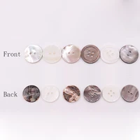 10Pcs Natural Pearl Shell Buttons for Clothing Sewing Accessories Scrapbooking DIY Crafts Garment Decoration Round Shell Button 2