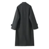 2025 Autumn/Winter New Product: Women's Wear High End Casual Soft Loose Collar Long Sleeve Coat Coat 3